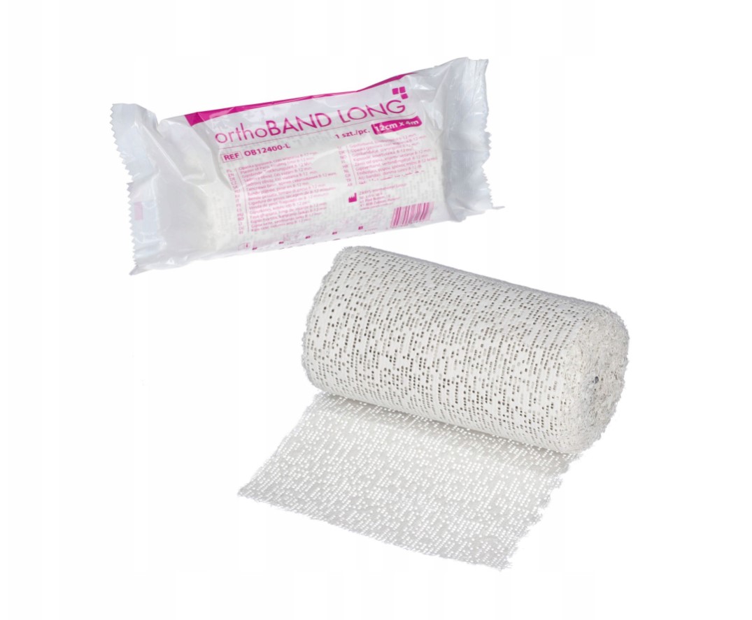 Гіпсова стрічка 12см х 4м 1шт orthoBAND LONG